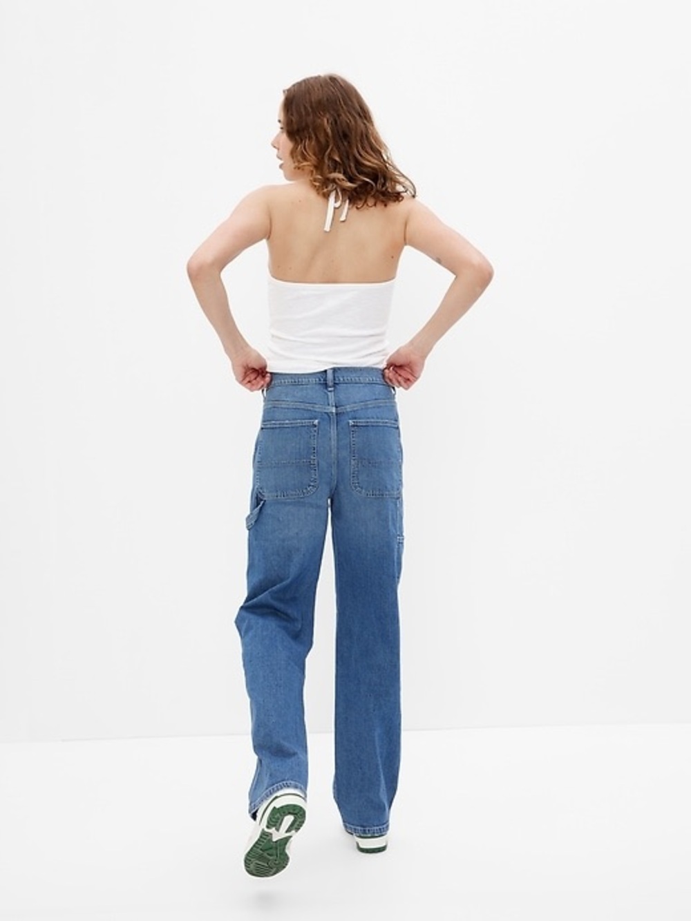 Gap 90s Loose Mid Rise Carpenter Jeans 26 2